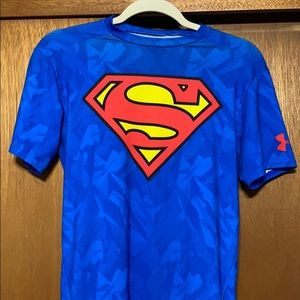 Under Armour boys “Superman” compression tee